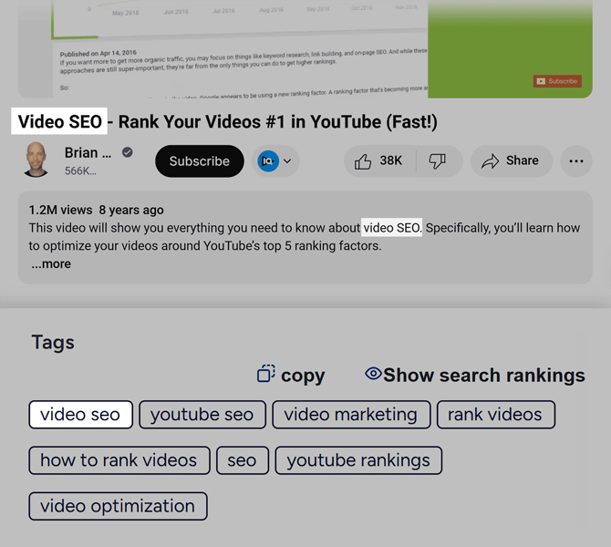 What is YouTube SEO